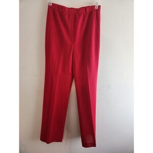 Vintage 70s Jantzen Red Polyester Pants size 12